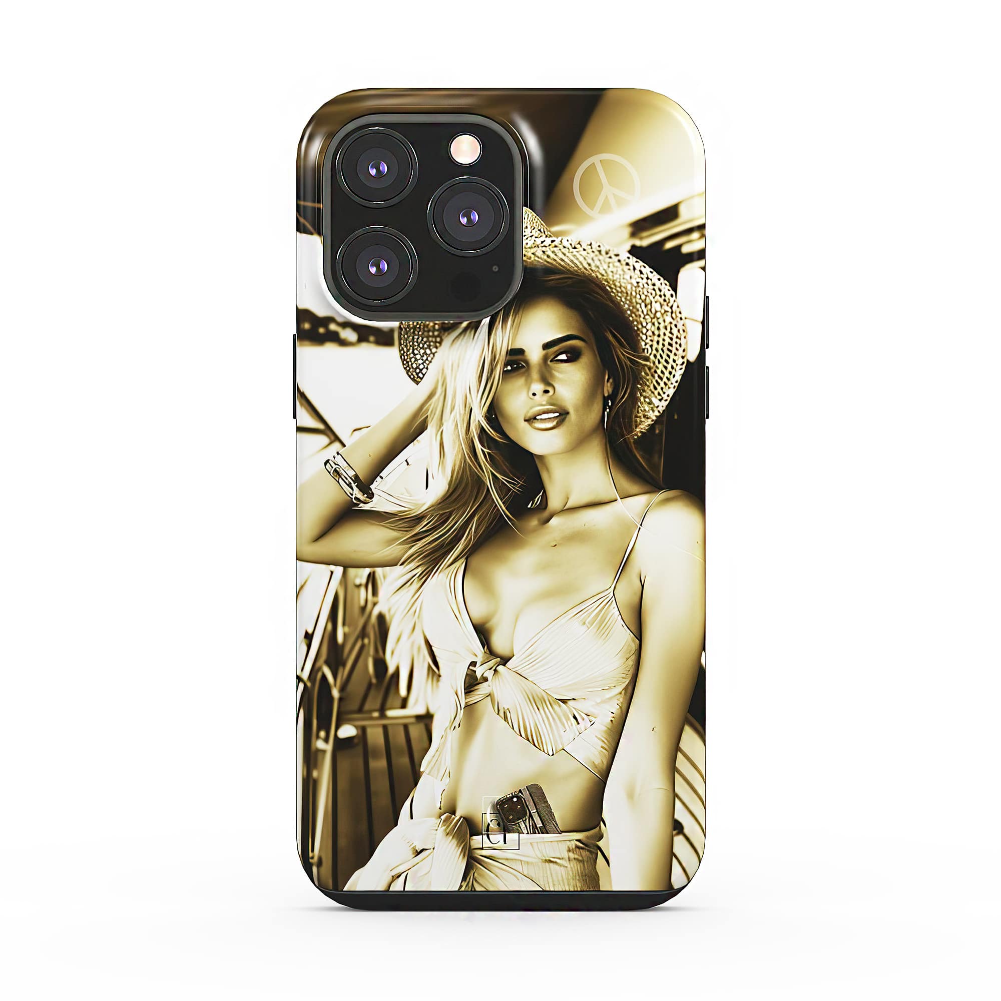 PEACE AND LOVE - TOUGH PHONE CASE charlotte-paris