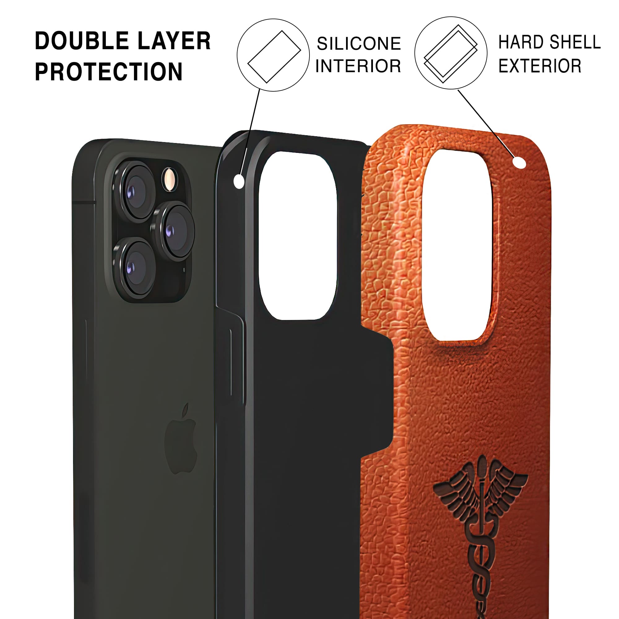 DOCTOR - TOUGH PHONE CASE leather charlotte-paris