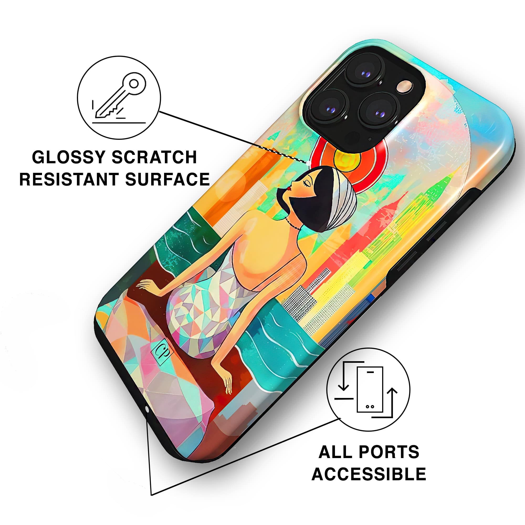 HOLIDAYS - TOUGH PHONE CASE charlotte-paris