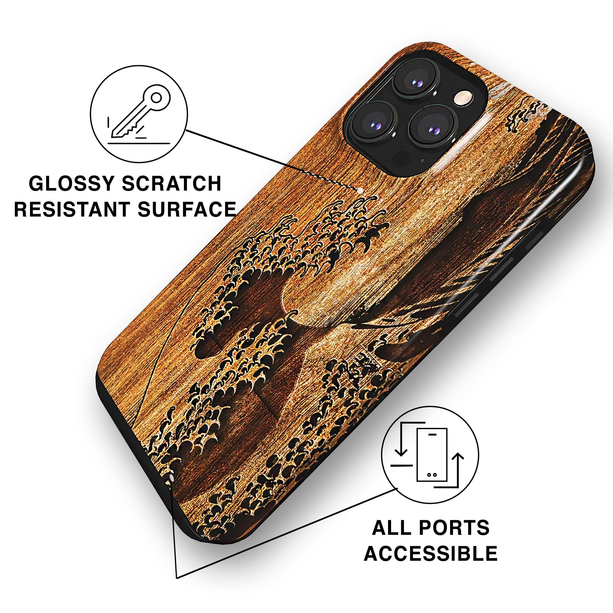 KANAGAWA- TOUGH PHONE CASE charlotte-paris