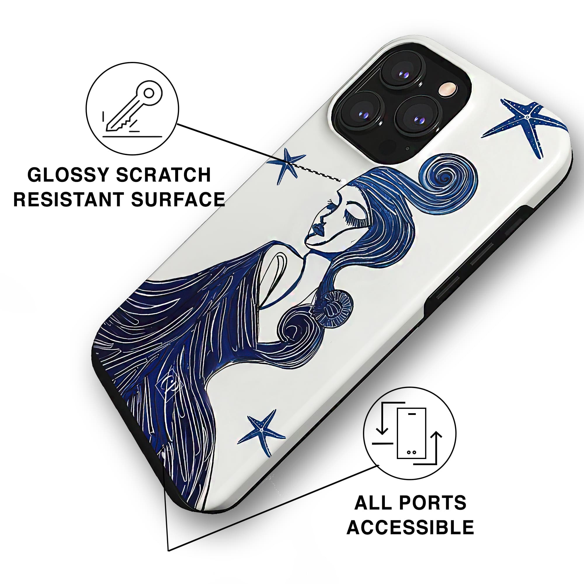 MUSE - TOUGH PHONE CASE charlotte-paris