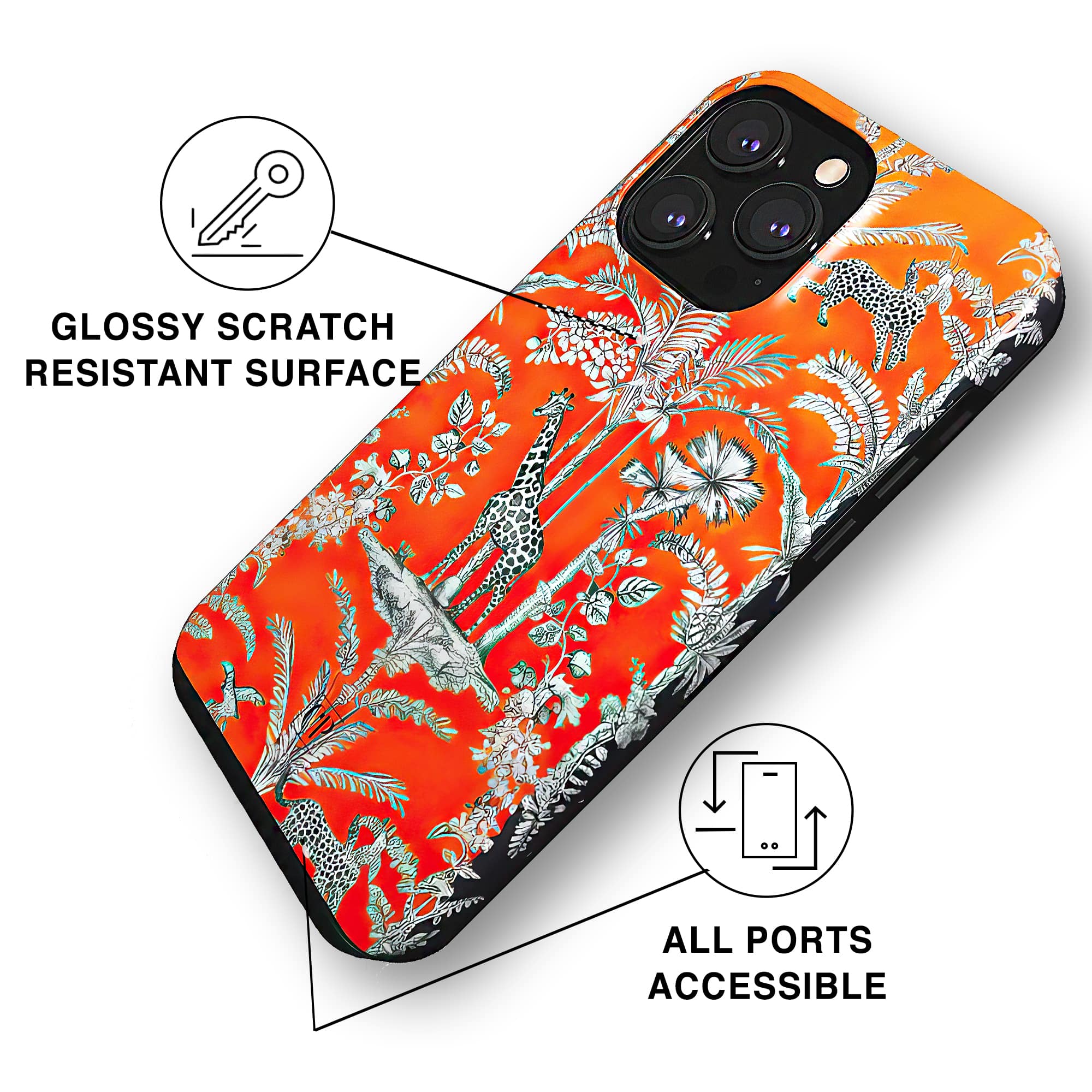 WILDE - TOUGH PHONE CASE charlotte-paris