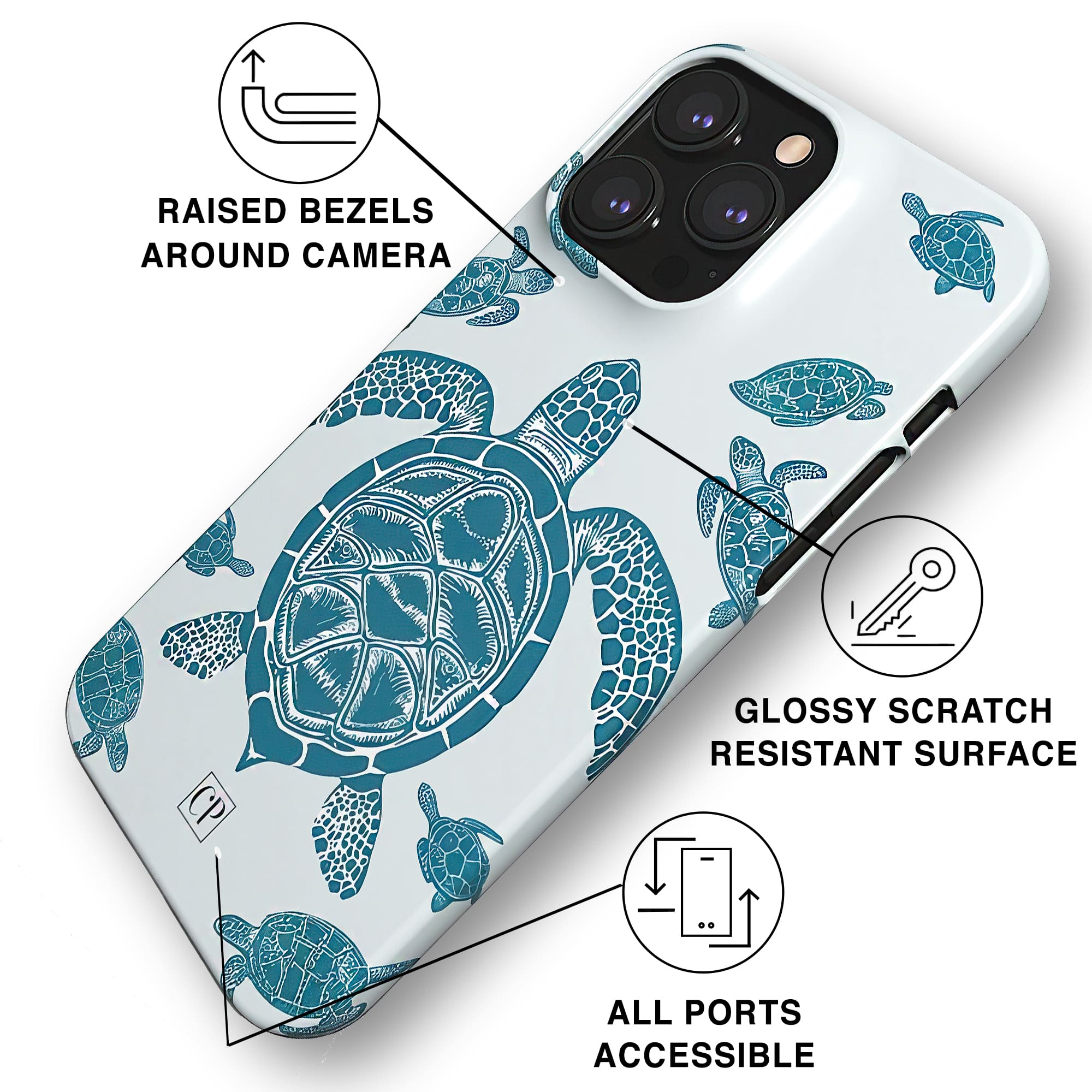 AQUATIC BALLET - SNAP PHONE CASE charlotte-paris