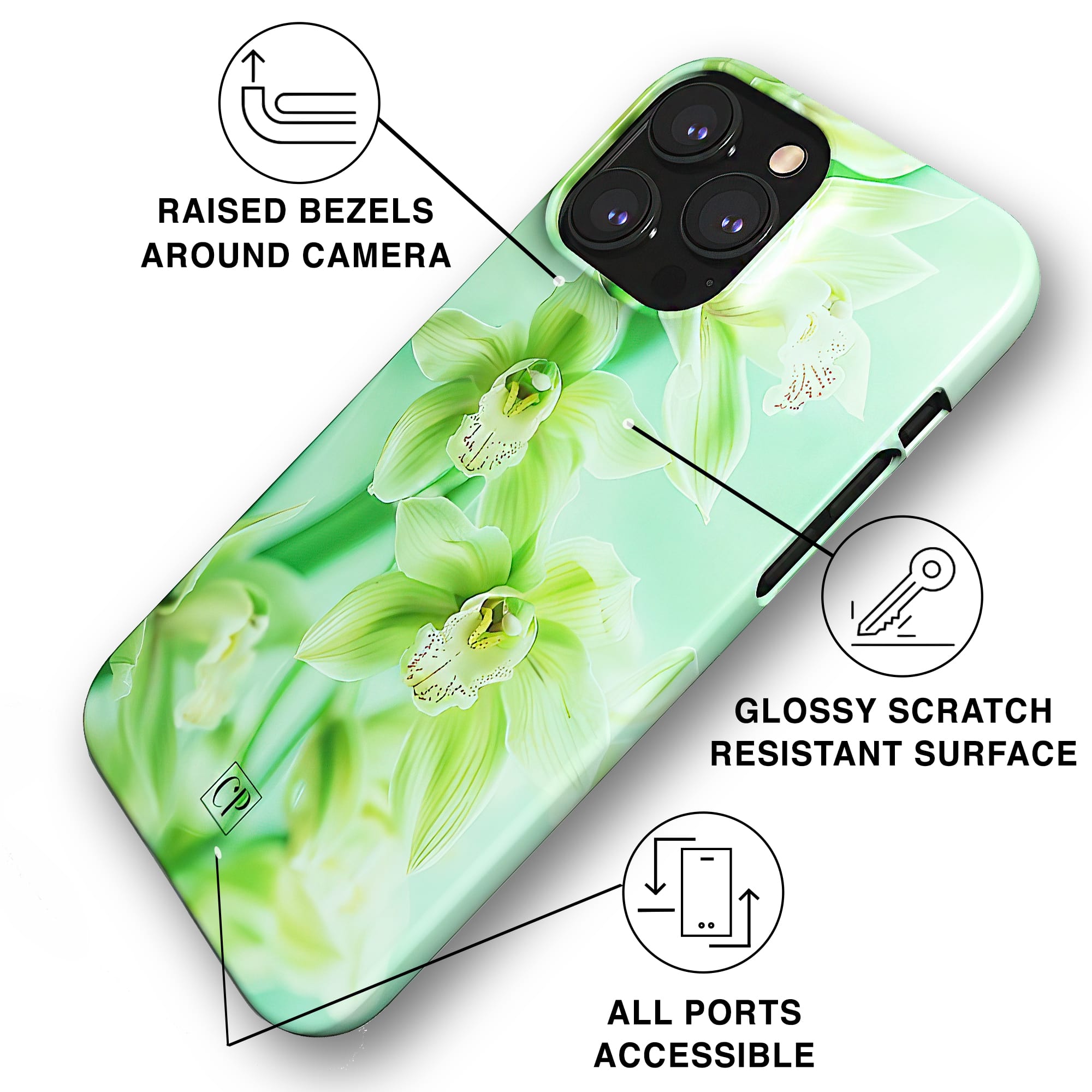 DELICATE - SNAP PHONE CASE charlotte-paris