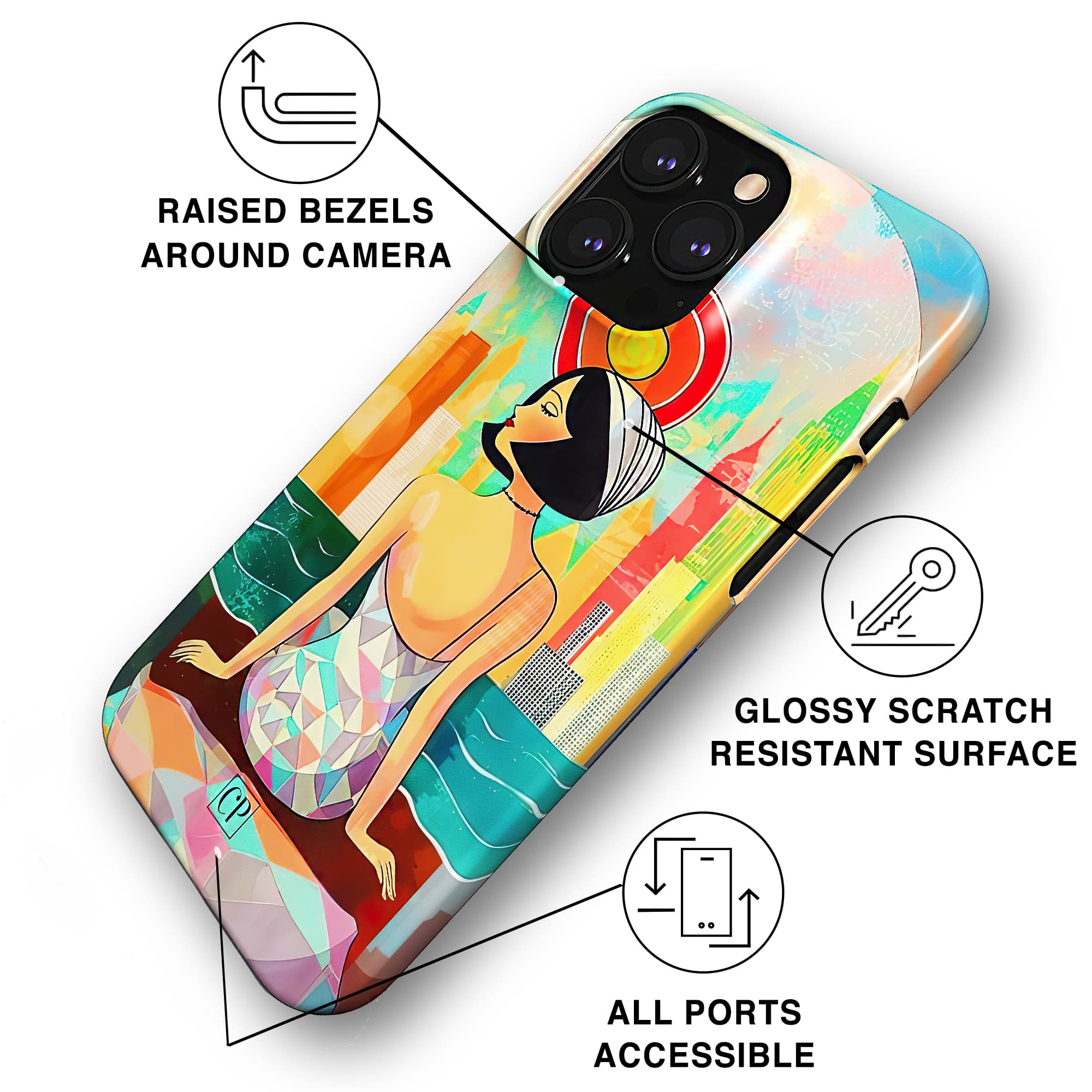 HOLIDAYS - SNAP PHONE CASE charlotte-paris