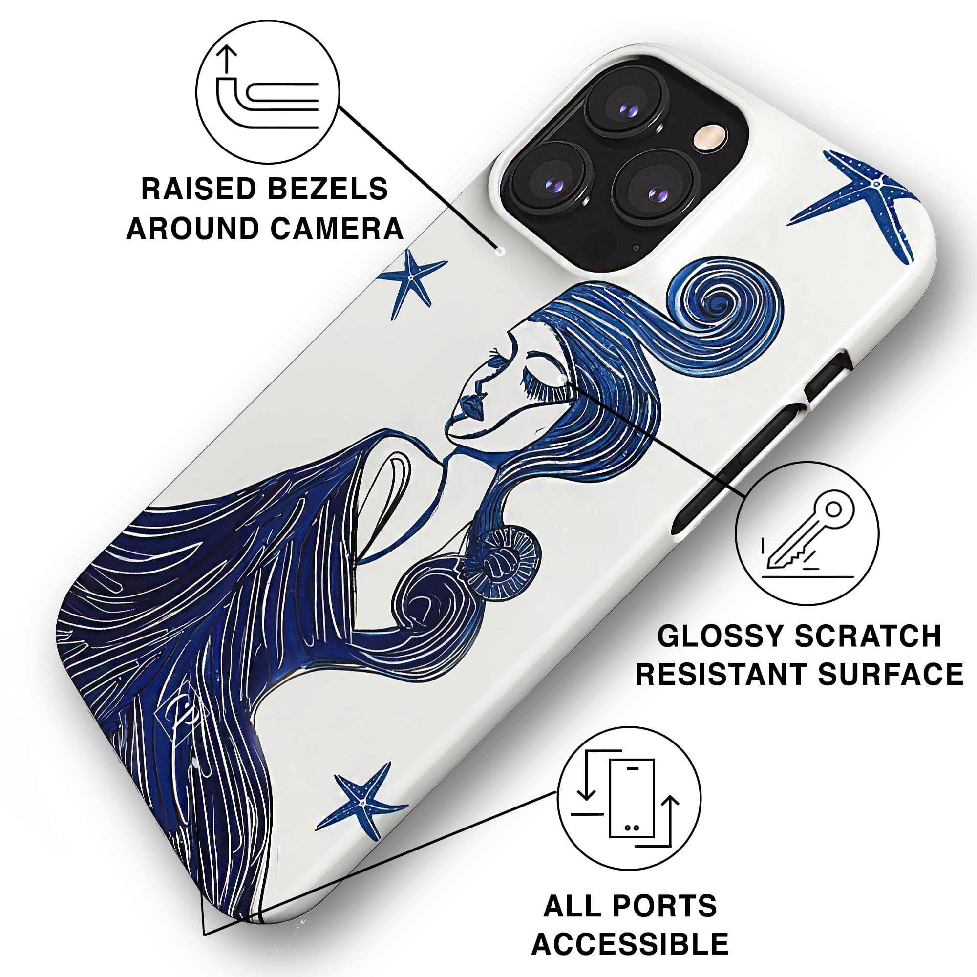 MUSE - SNAP PHONE CASE charlotte-paris