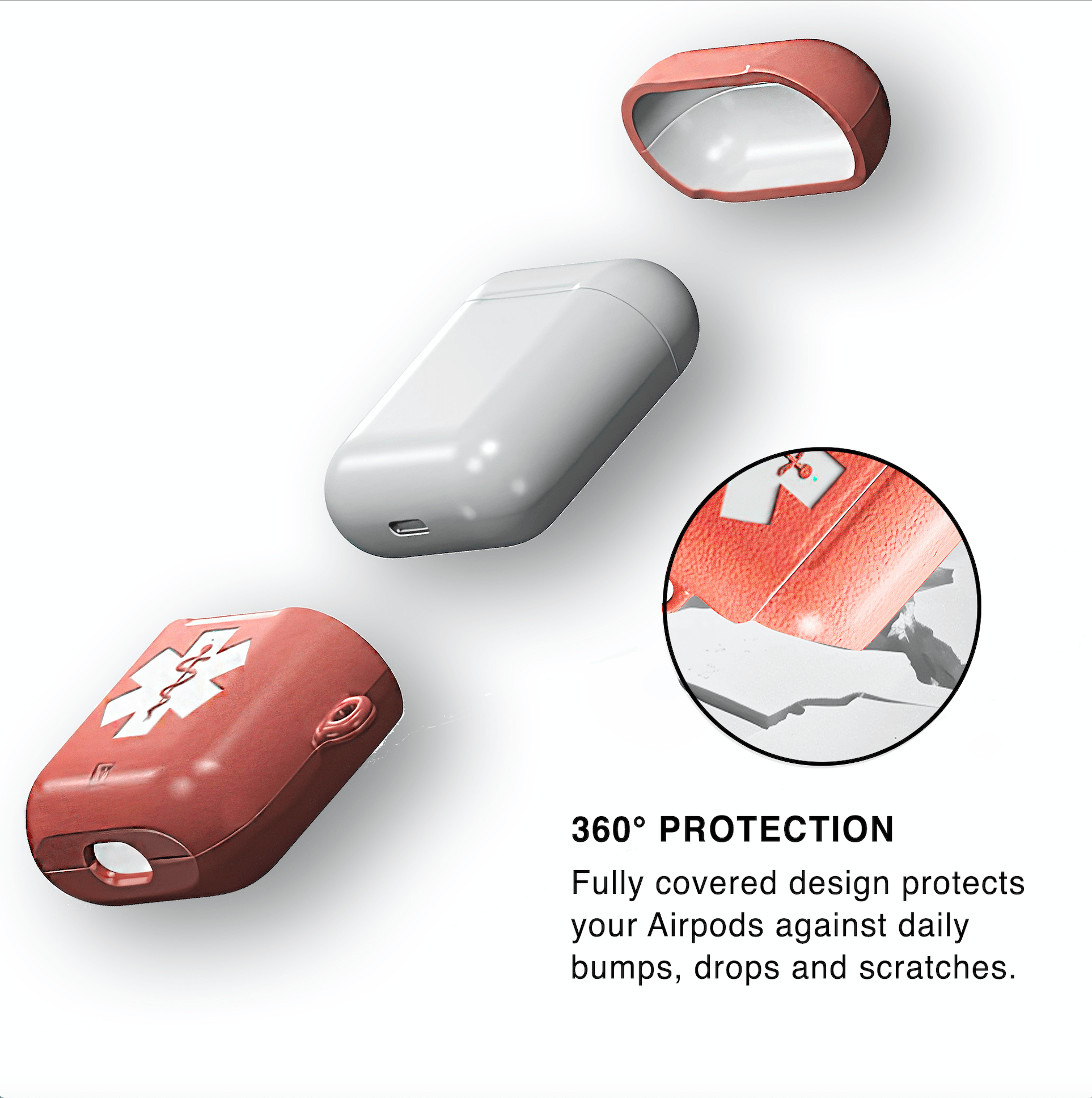 MEDISTYLE - AIRPODS CASE leather charlotte-paris