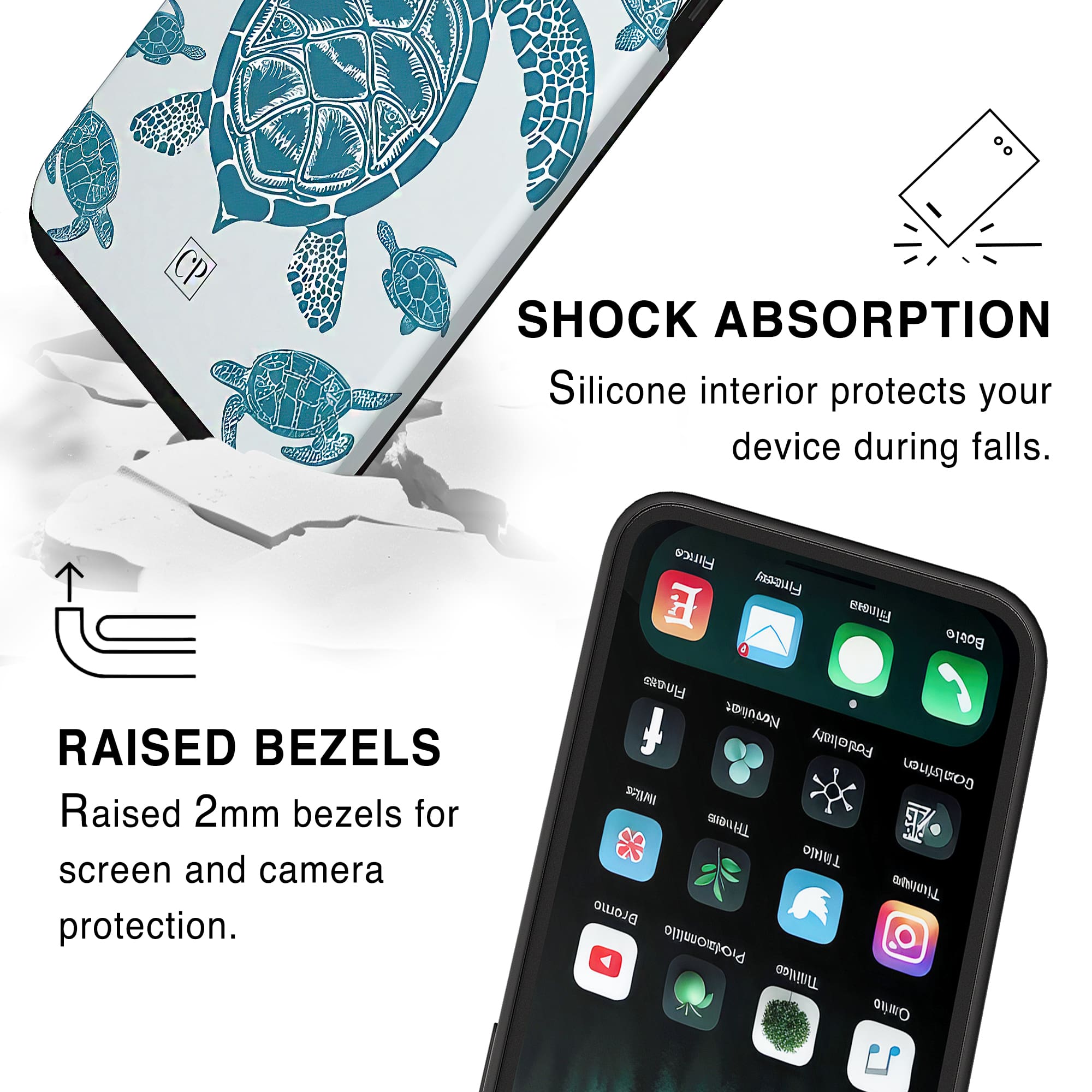 AQUATIC BALLET - TOUGH PHONE CASE charlotte-paris