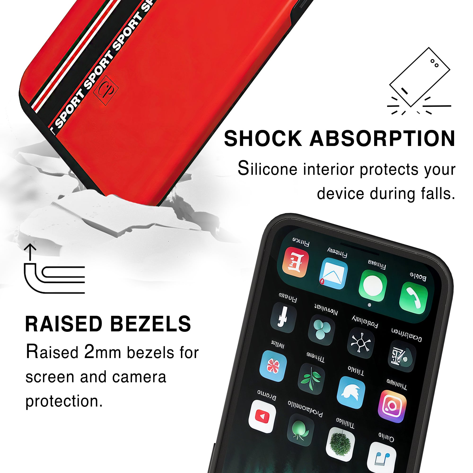 GYM - TOUGH PHONE CASE charlotte-paris