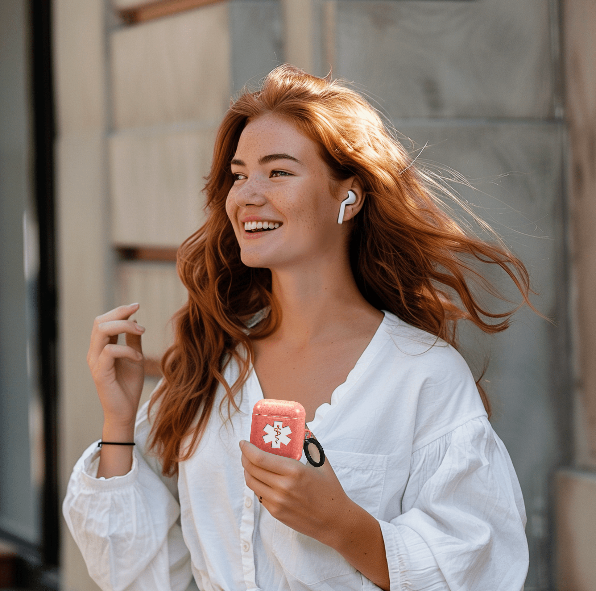 MEDISTYLE - AIRPODS CASE leather charlotte-paris