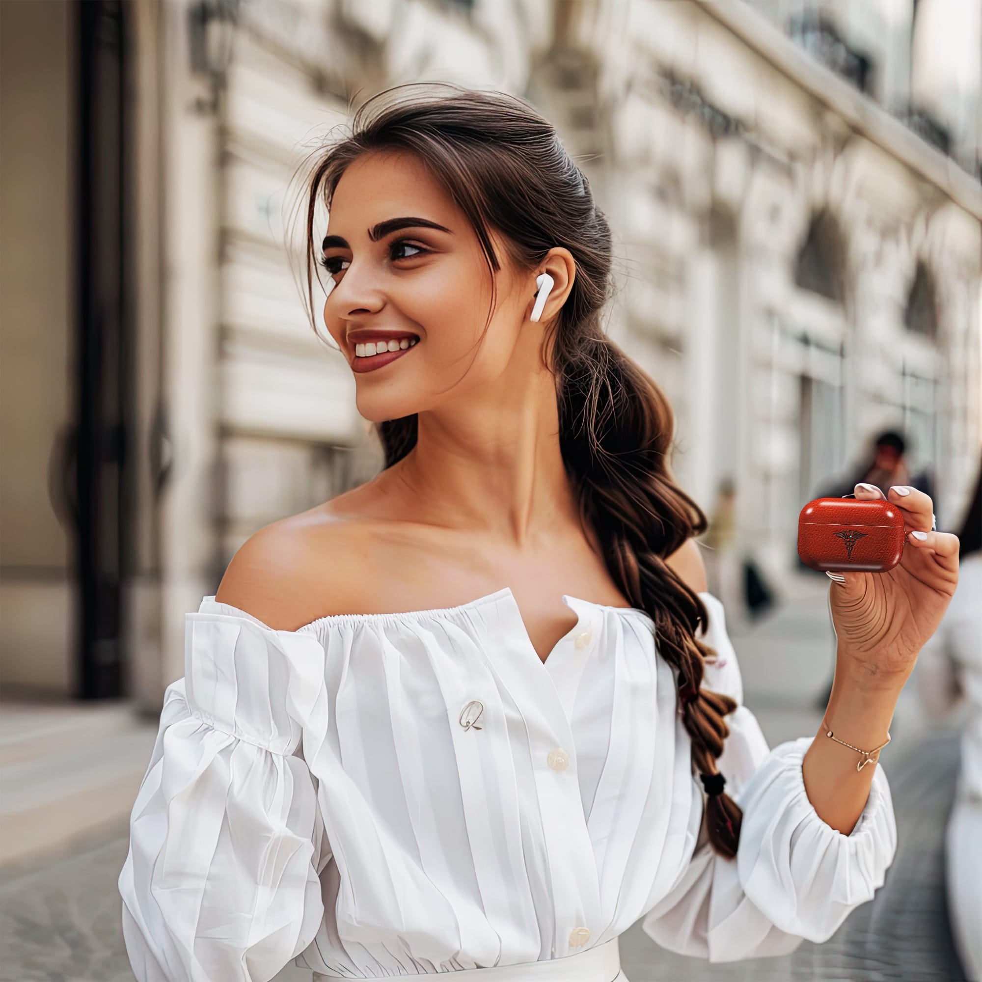DOCTOR - AIRPODS CASE PRO leather charlotte-paris