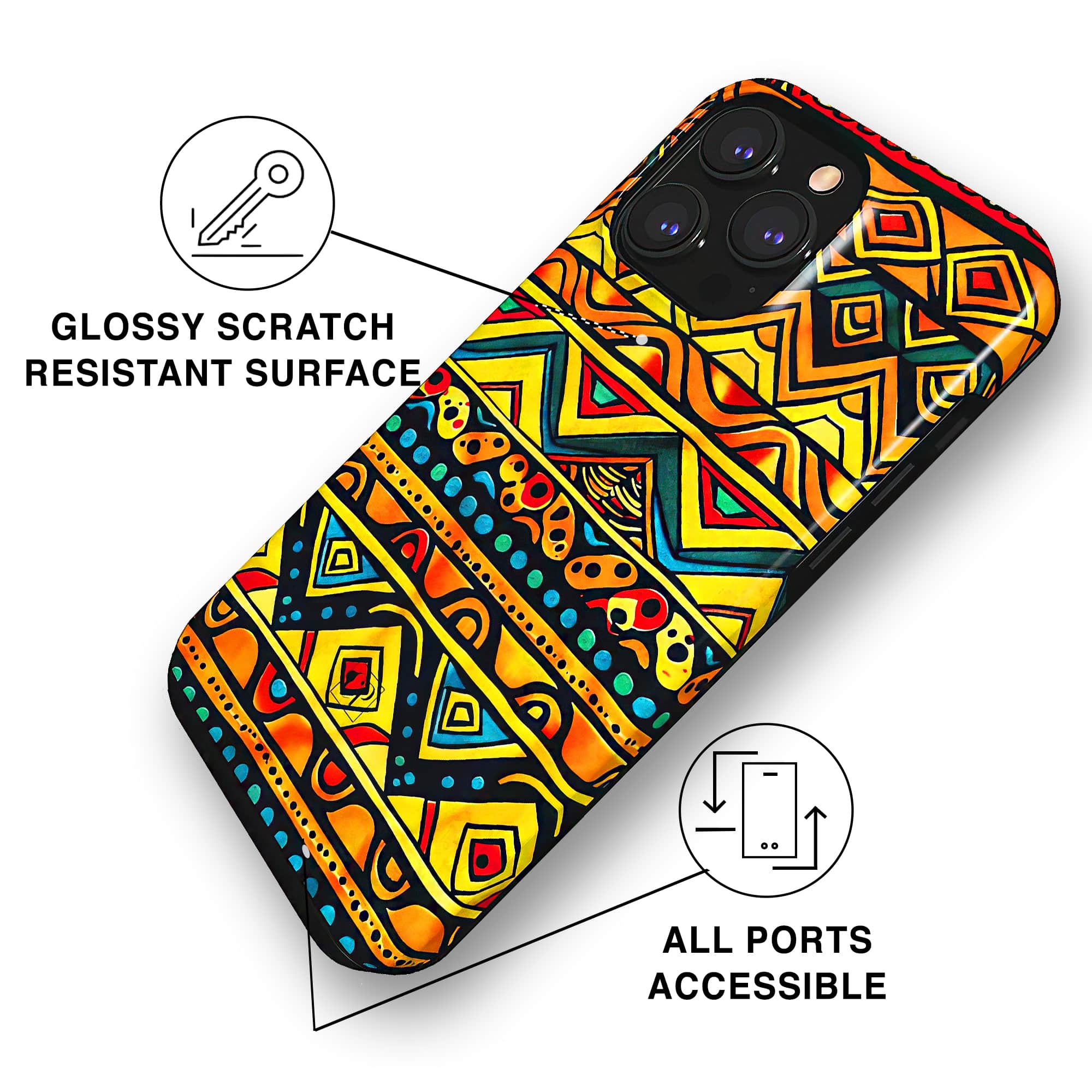 SUN - TOUGH PHONE CASE charlotte-paris