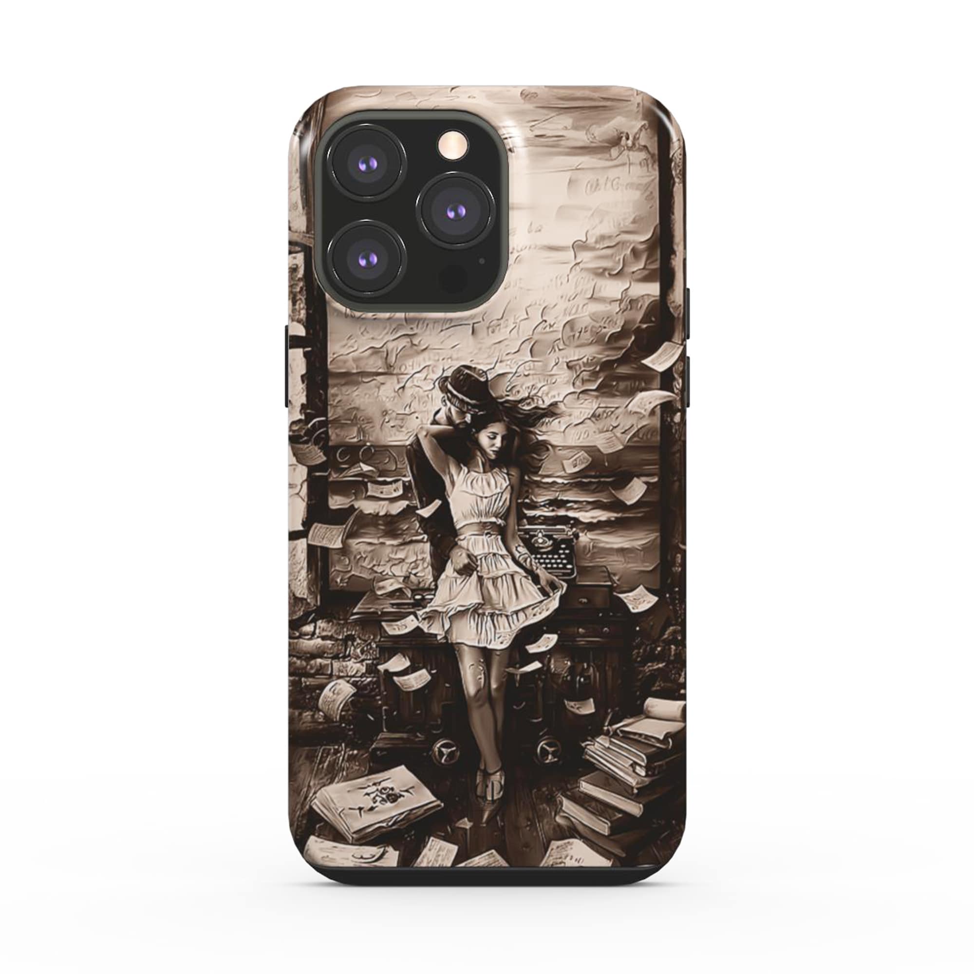 Poetic Harmony Tough Phone Case-1