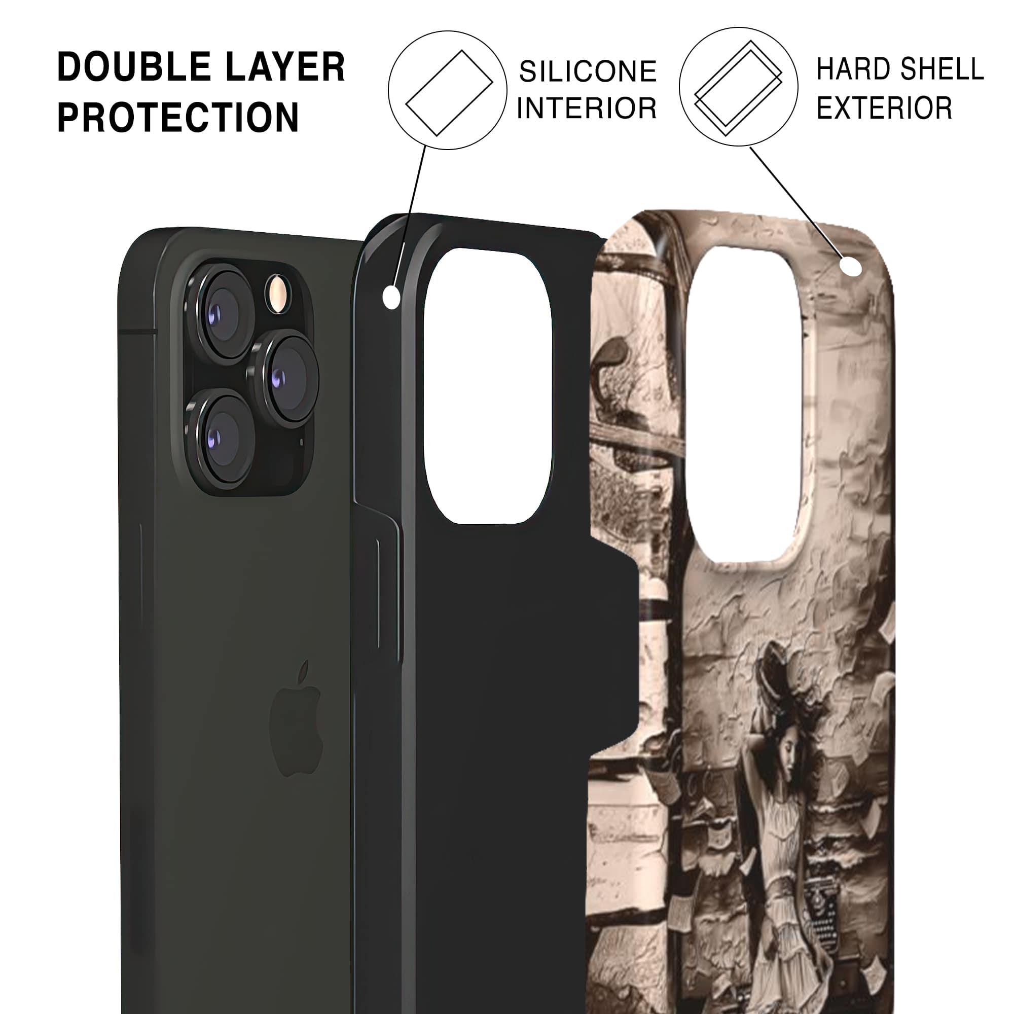 Poetic Harmony Tough Phone Case-2