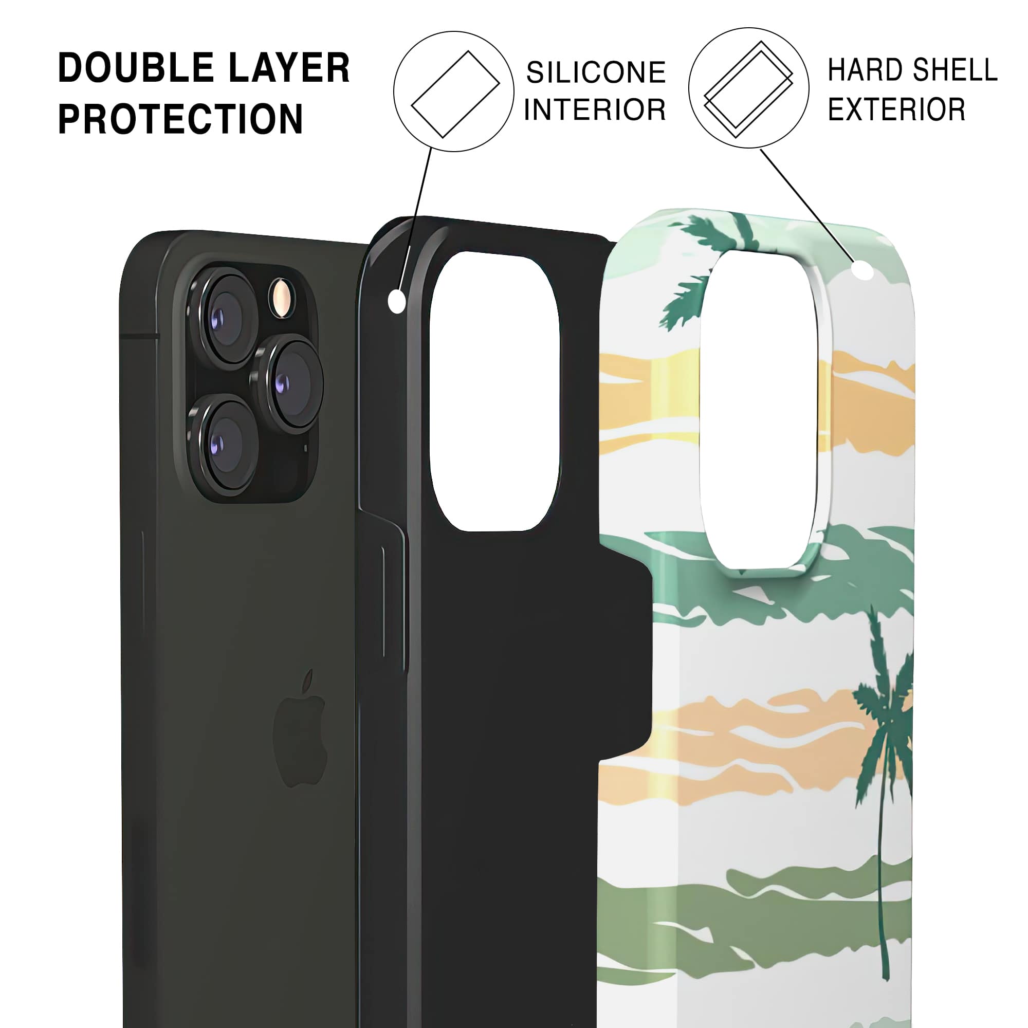 Palm Tree Tough Phone Case-2