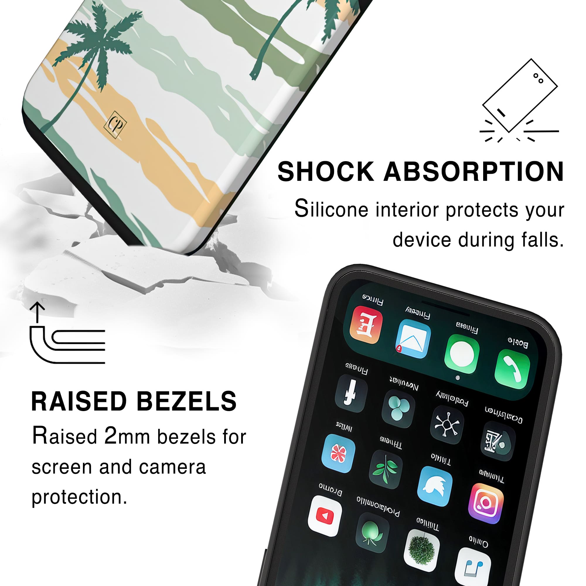 Palm Tree Tough Phone Case-4