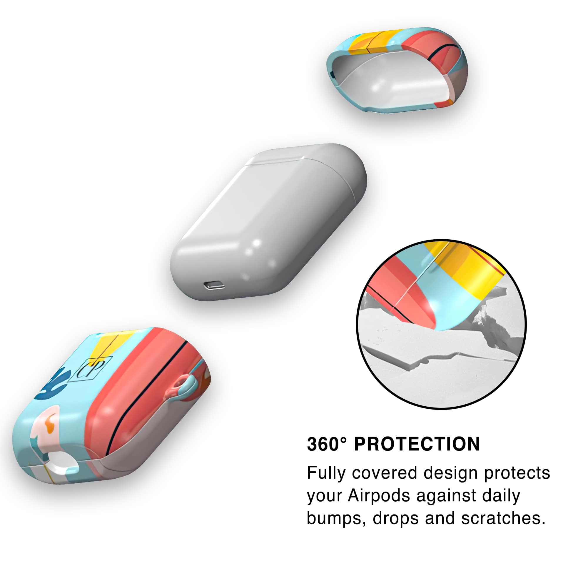 Tropical Surfboards AirPods Case 1/2-4