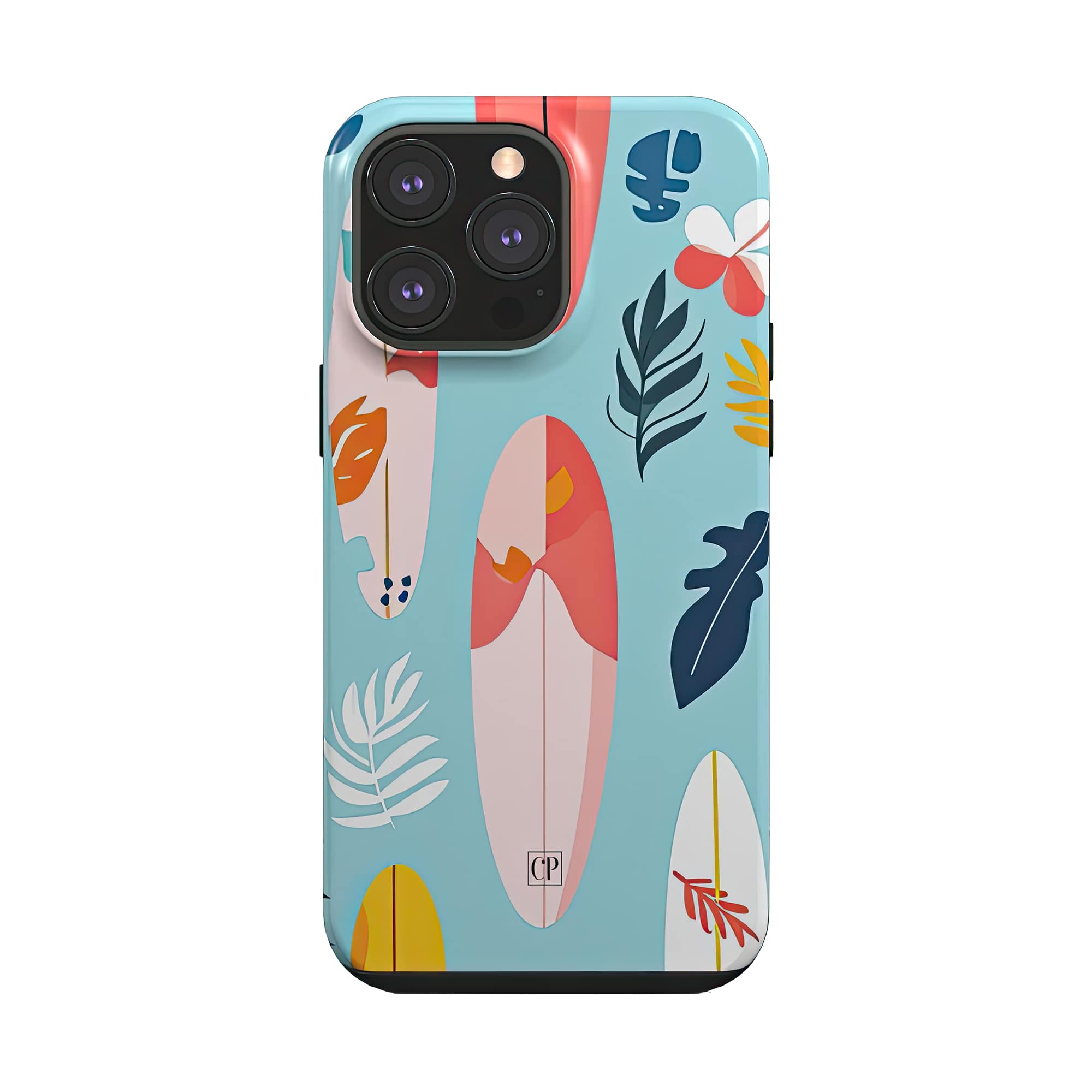 Tropical Surfboards Tough Phone Case-1