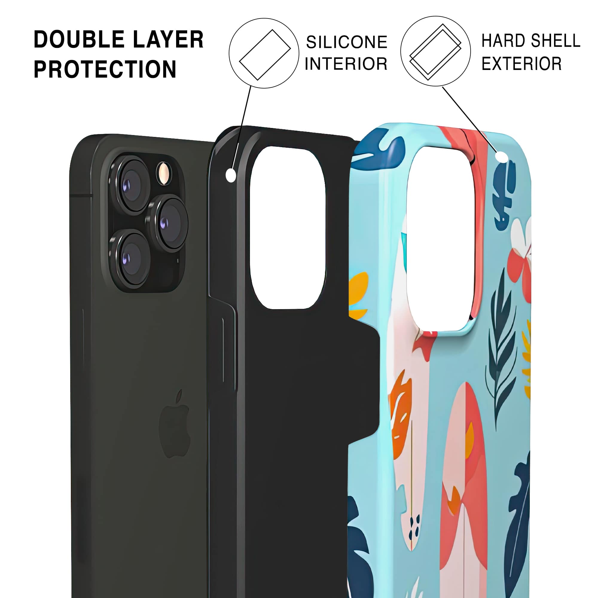 Tropical Surfboards Tough Phone Case-2