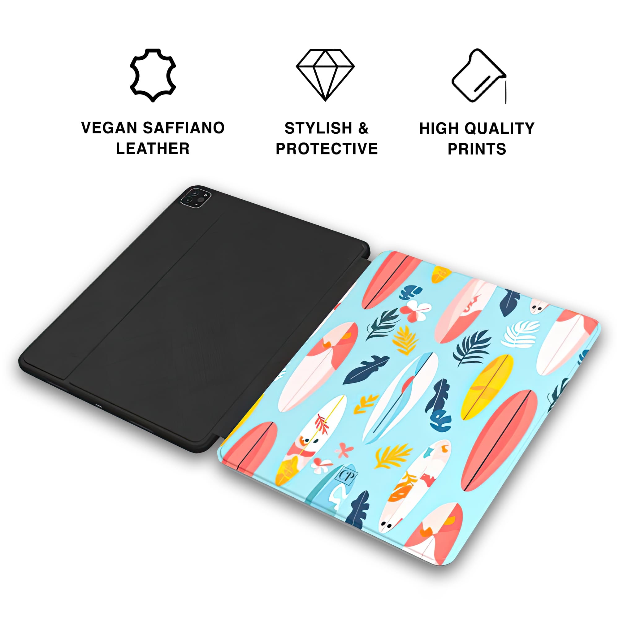 Tropical Surfboards iPad Case-3