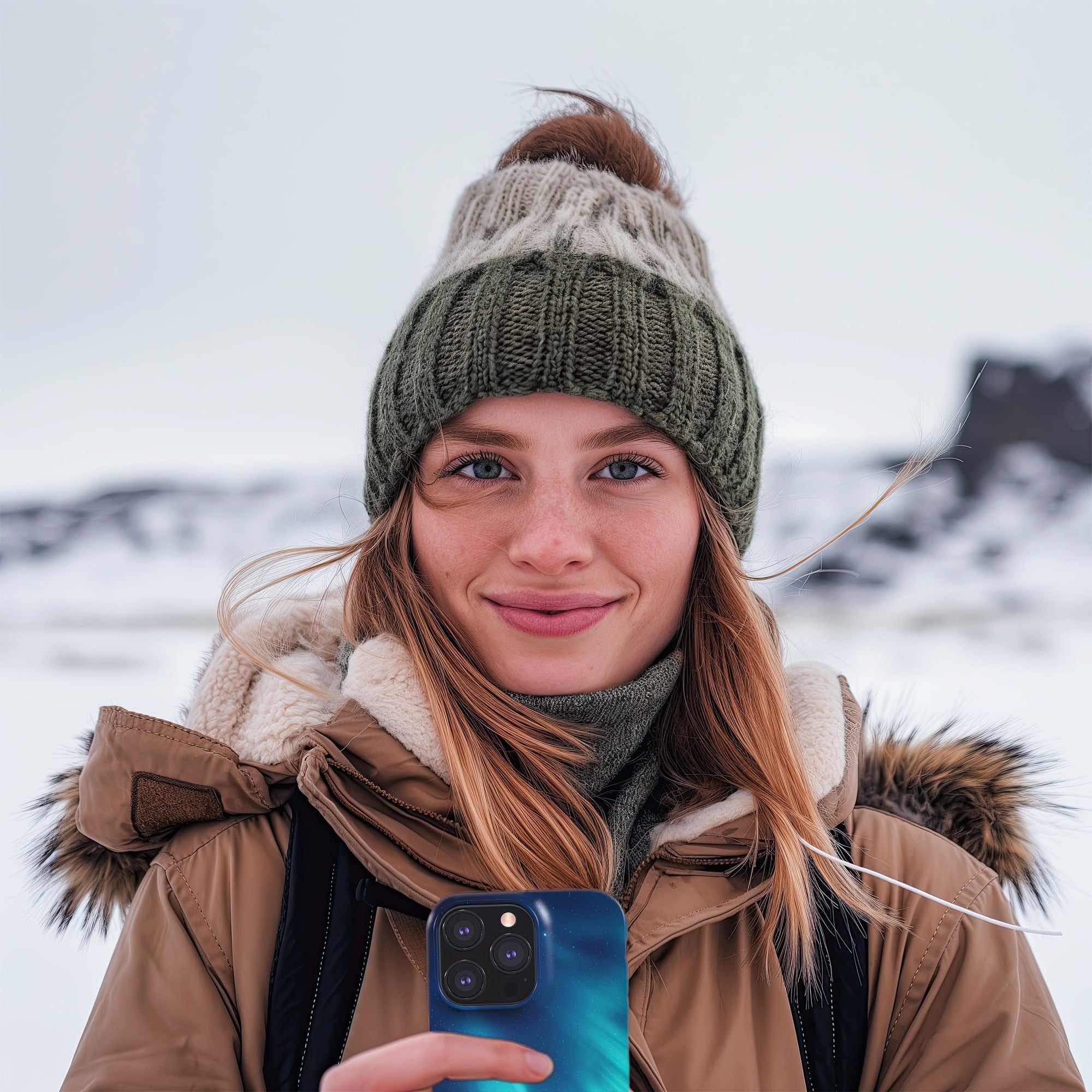 Polar Radiance Tough Phone Case-5